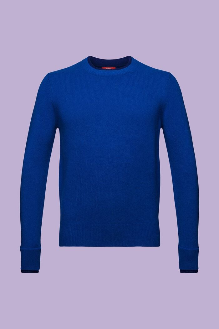 Kaschmirpullover mit Rundhalsausschnitt