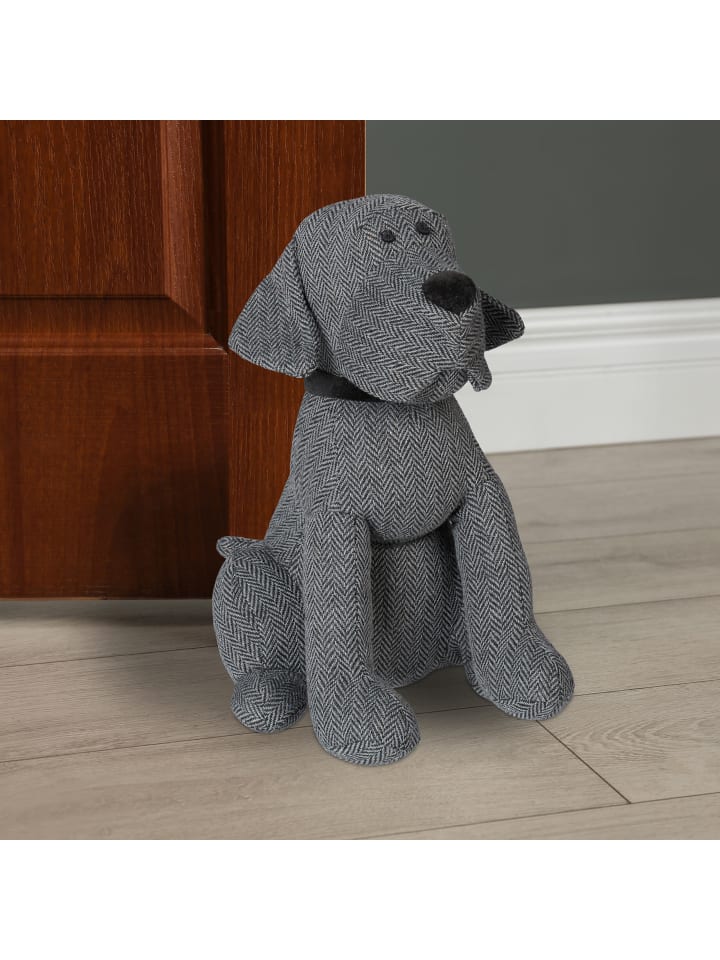 relaxdays Türstopper Hund in Grau günstig kaufen onesize