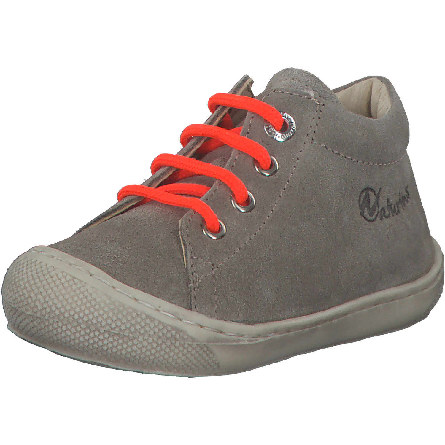 Naturino Cocoon 2012889 M, Lauflernschuhe, Kinder, taupe-orange fluo