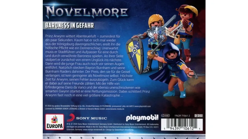 001/Novelmore: Baroness in Gefahr