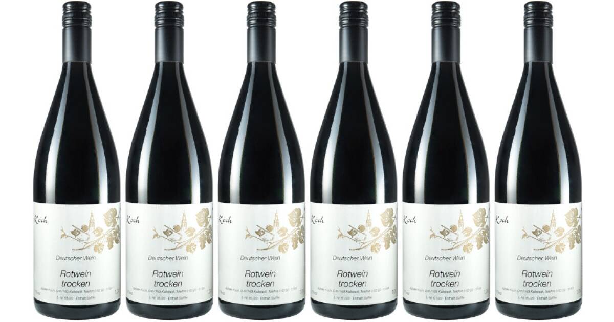 2018 Rotwein trocken von Weingut Koch günstig bei wein.de kaufen