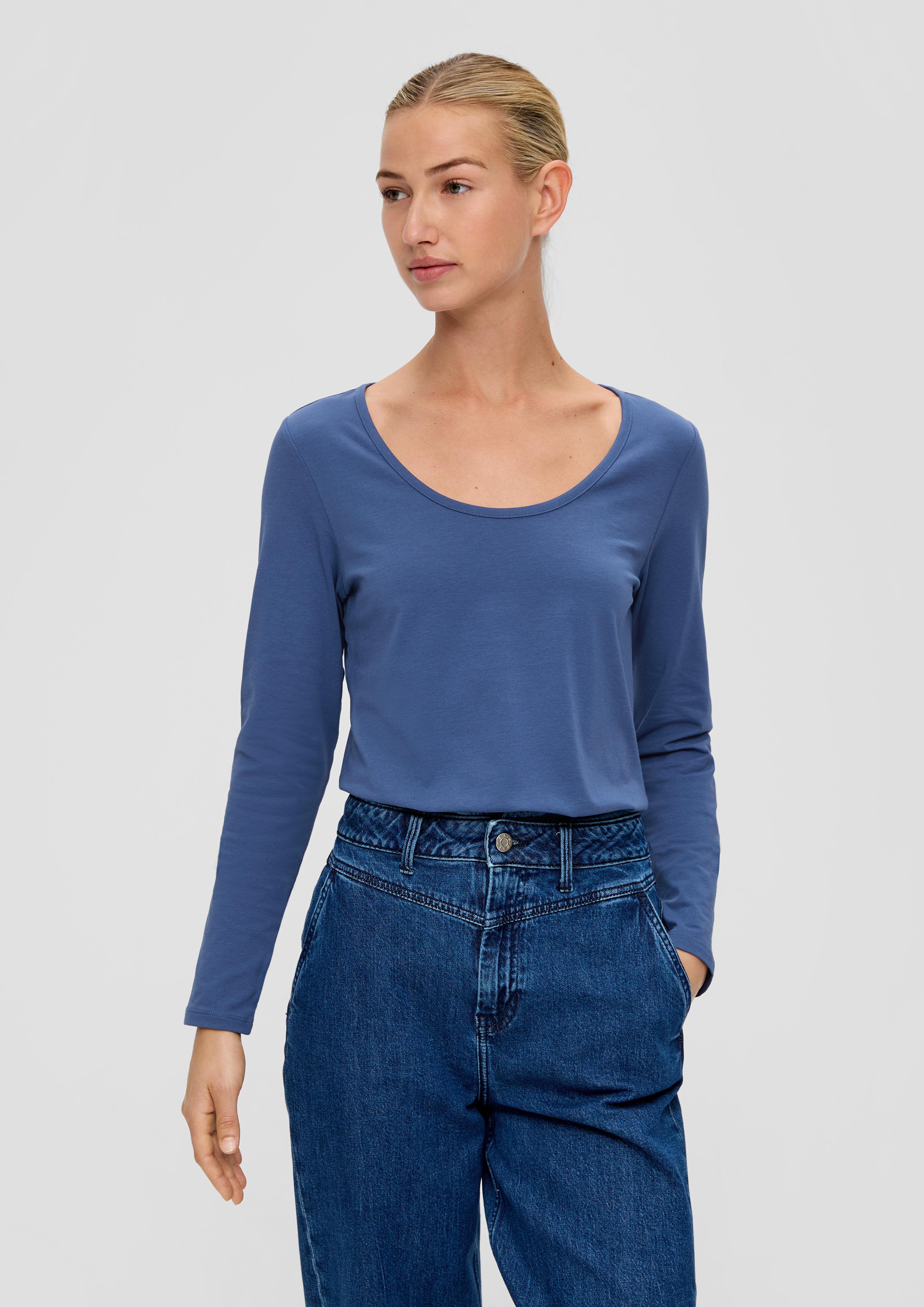 Longsleeve aus Baumwollstretch  2138263-5722