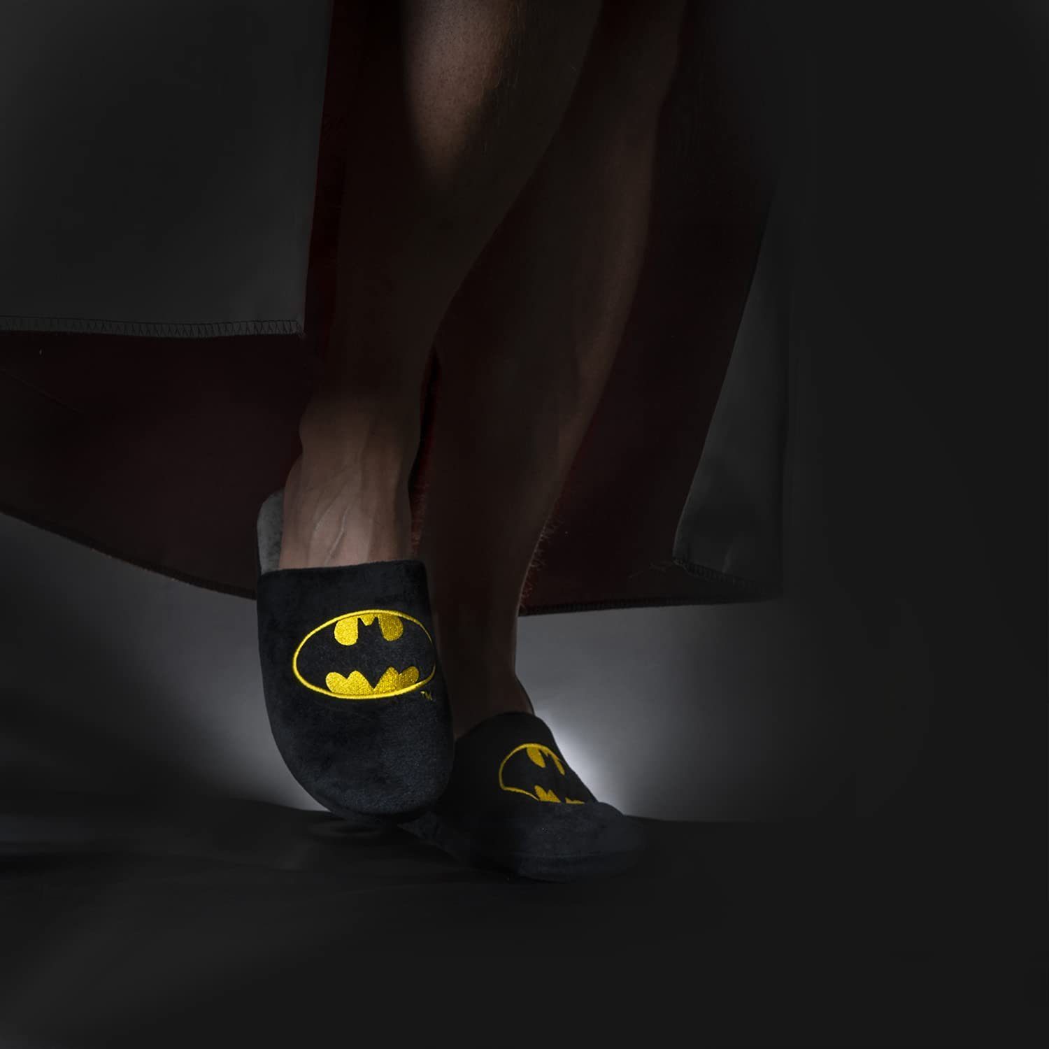 DC Comics The Batman Herren Hausschuh (Paar, 1) Geschenkideen Für Männer 3 Größen