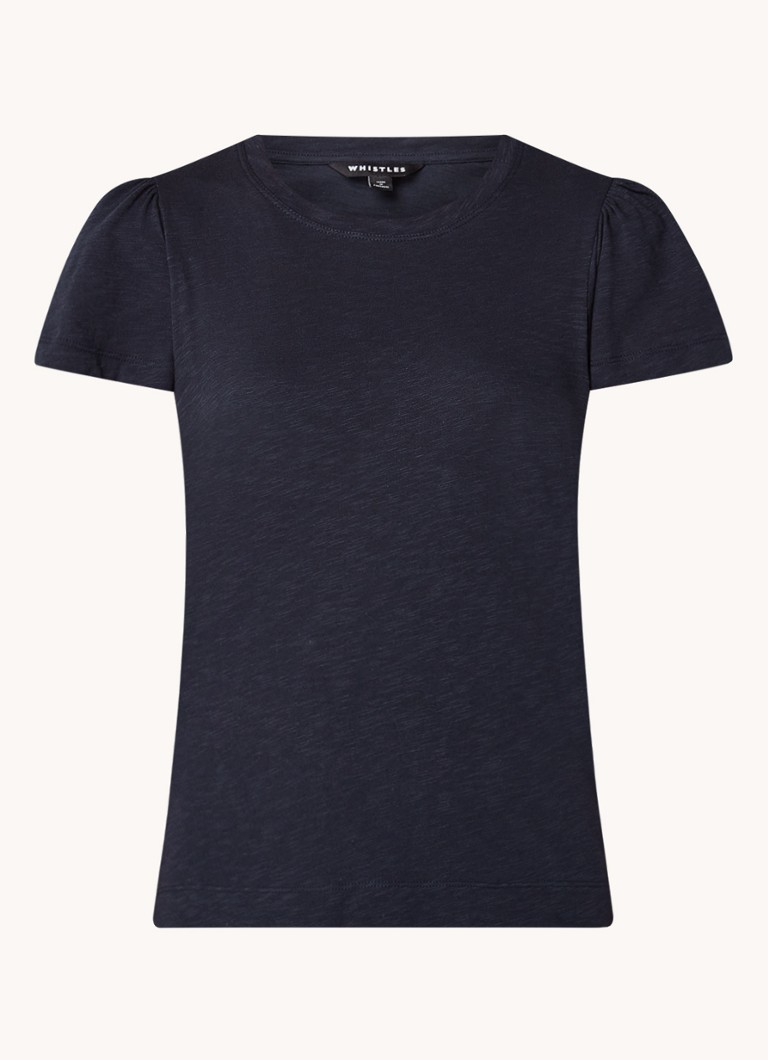Whistles T-shirt with pleat detail
