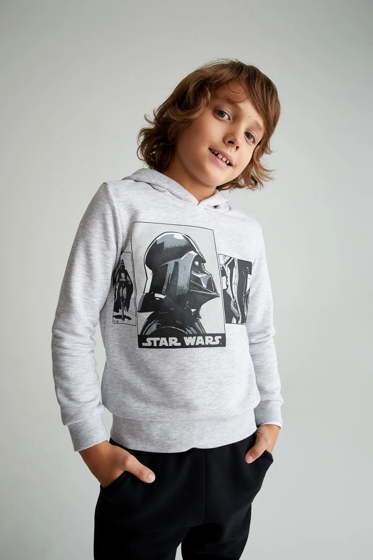 DeFacto  Star Wars-Sweatshirt mit Rundhalsausschnitt für Jungen