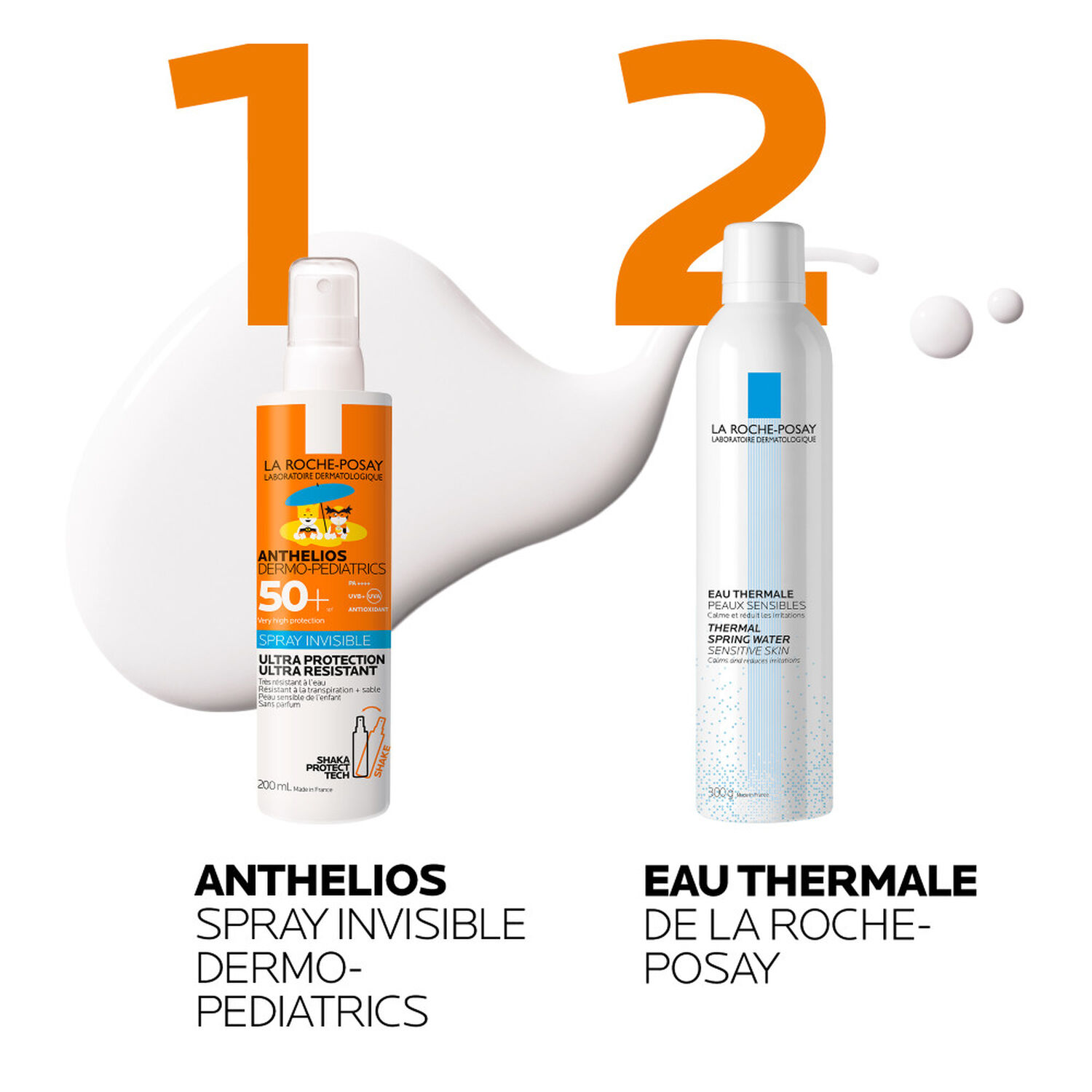 la roche-posay Anthelios Dermo-Pediatrics SPF50+ Spray Enfants Visage et Corps 200 ml