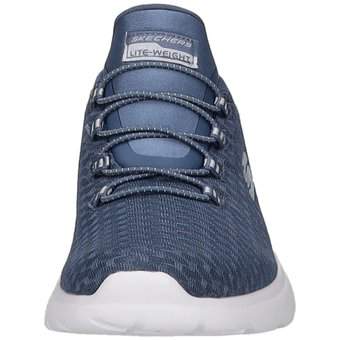 Skechers Slip On Sneaker in blau