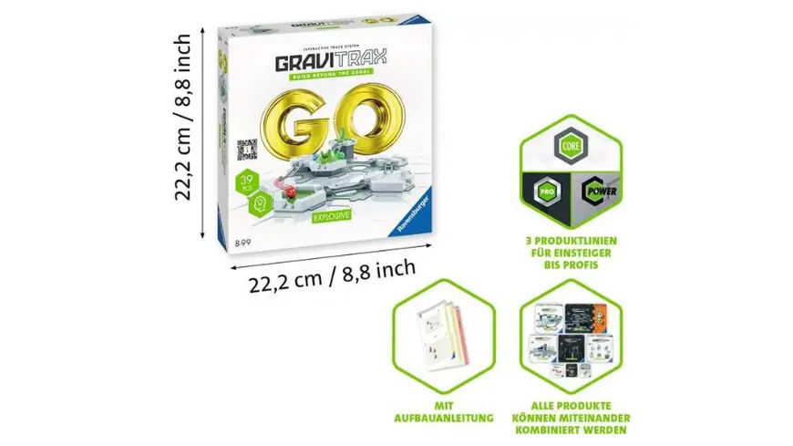 Ravensburger Beschäftigung - GraviTrax GO Explosive