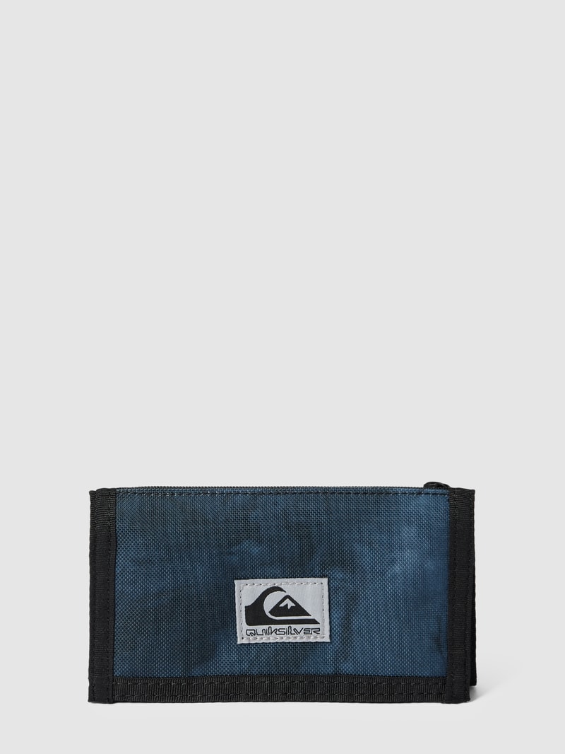 Portemonnaie mit Allover-Muster Modell 'THE EVERYDAILY' in schwarz