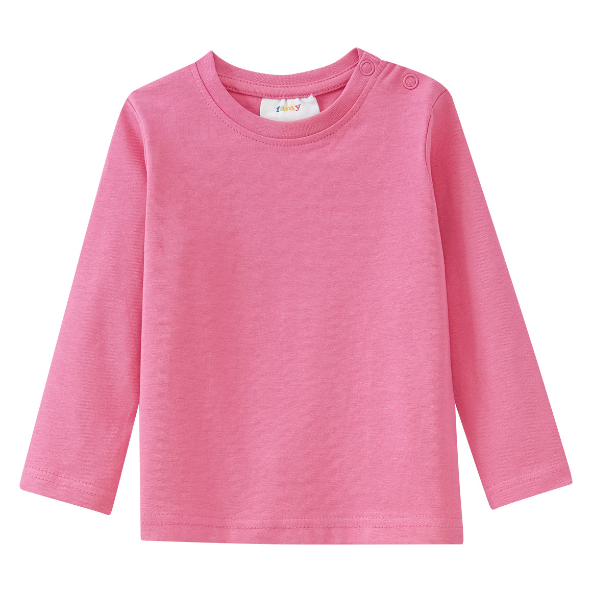 2 Baby Langarmshirts im Basic-Style