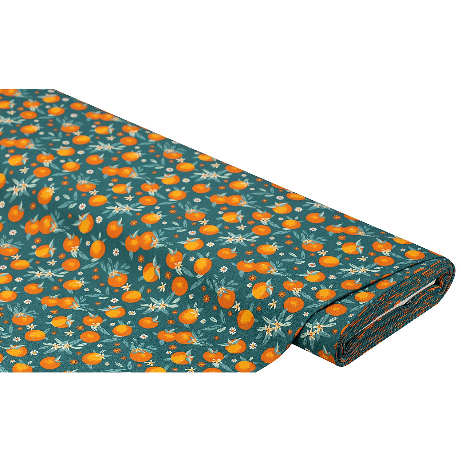 Baumwollstoff Orangen 