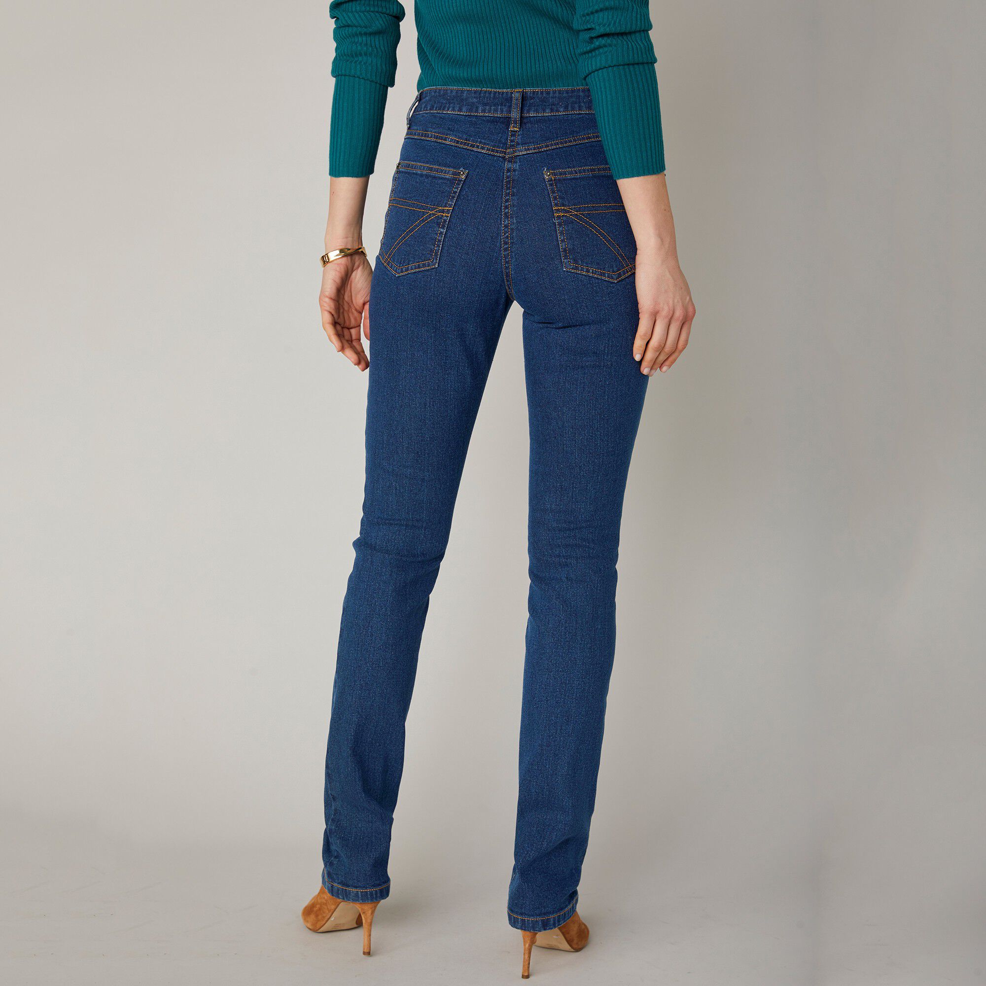Jean coupe droite stretch