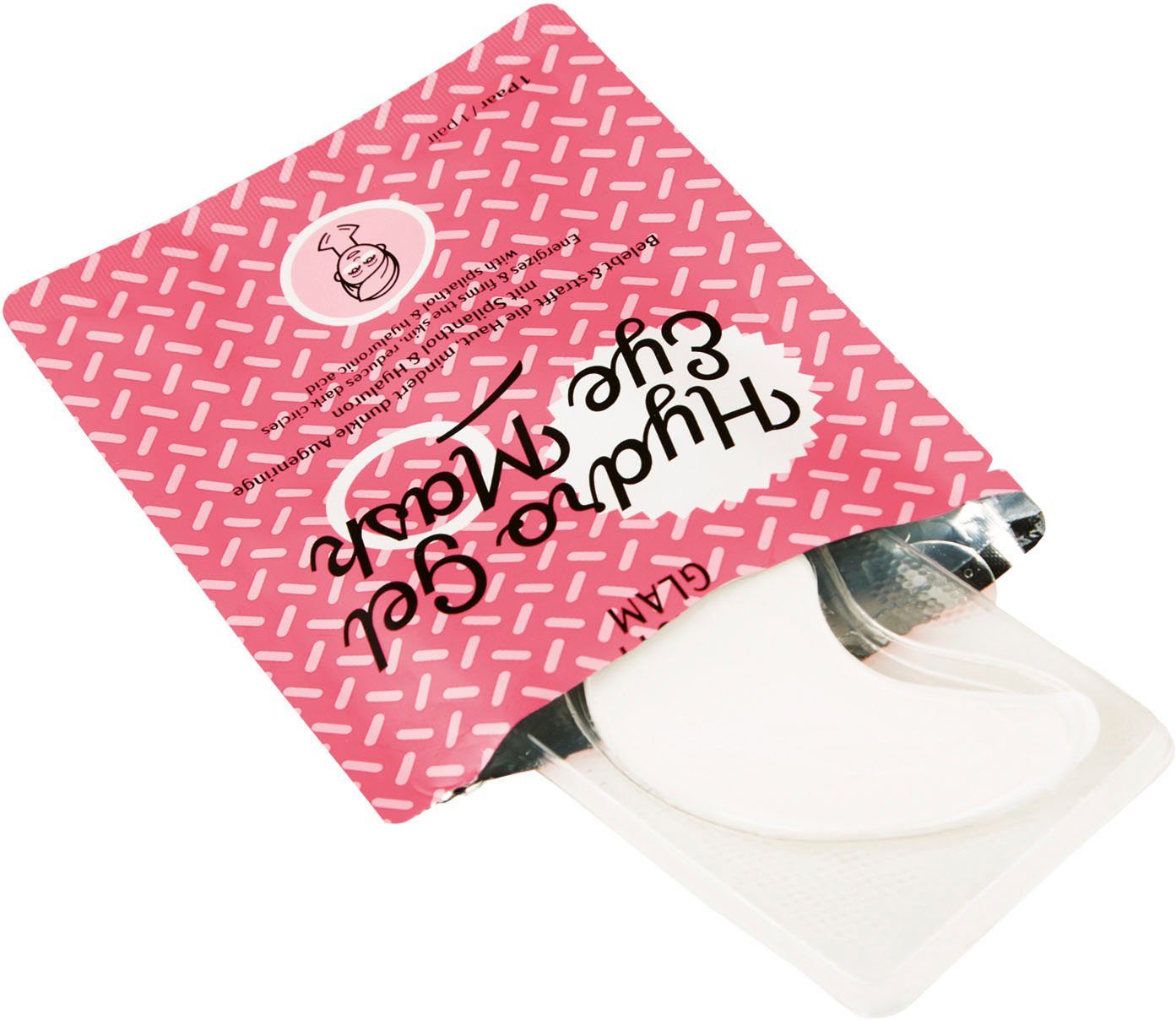 BEAUTY GLAM Gesichtsmasken-Set Beauty Glam Hydro Gel Eye Mask Set, 5-tlg.