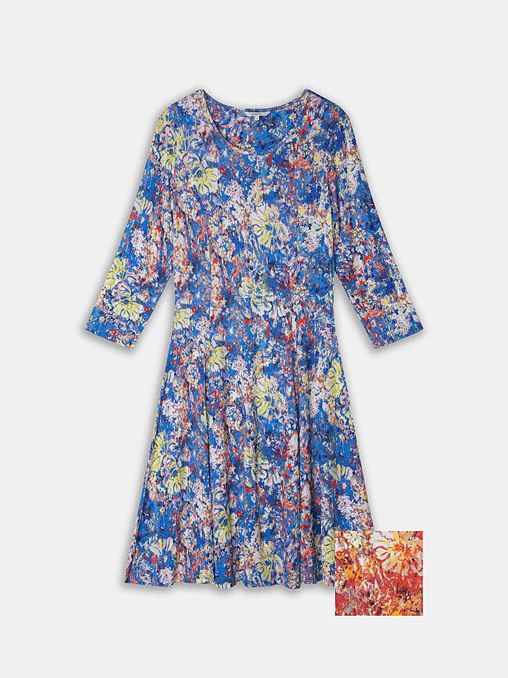 Sandwich Kleid in Rot günstig kaufen XXL