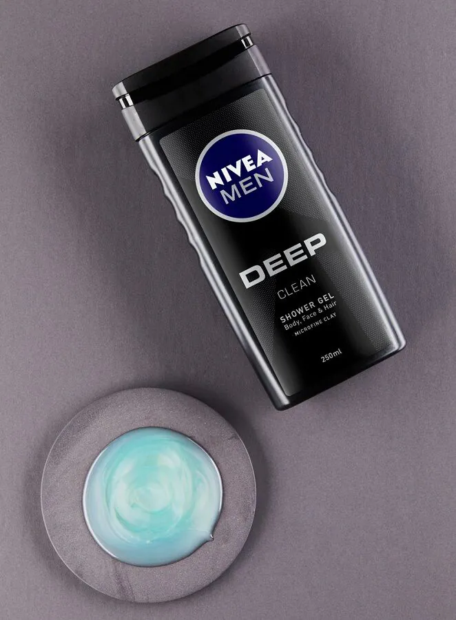 Nivea 3u1 Deep Clean gel za tuširanje