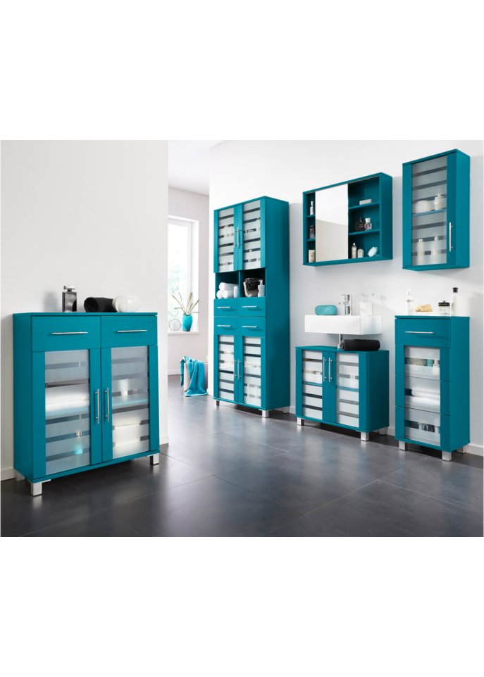 Badezimmer Hochschrank breit