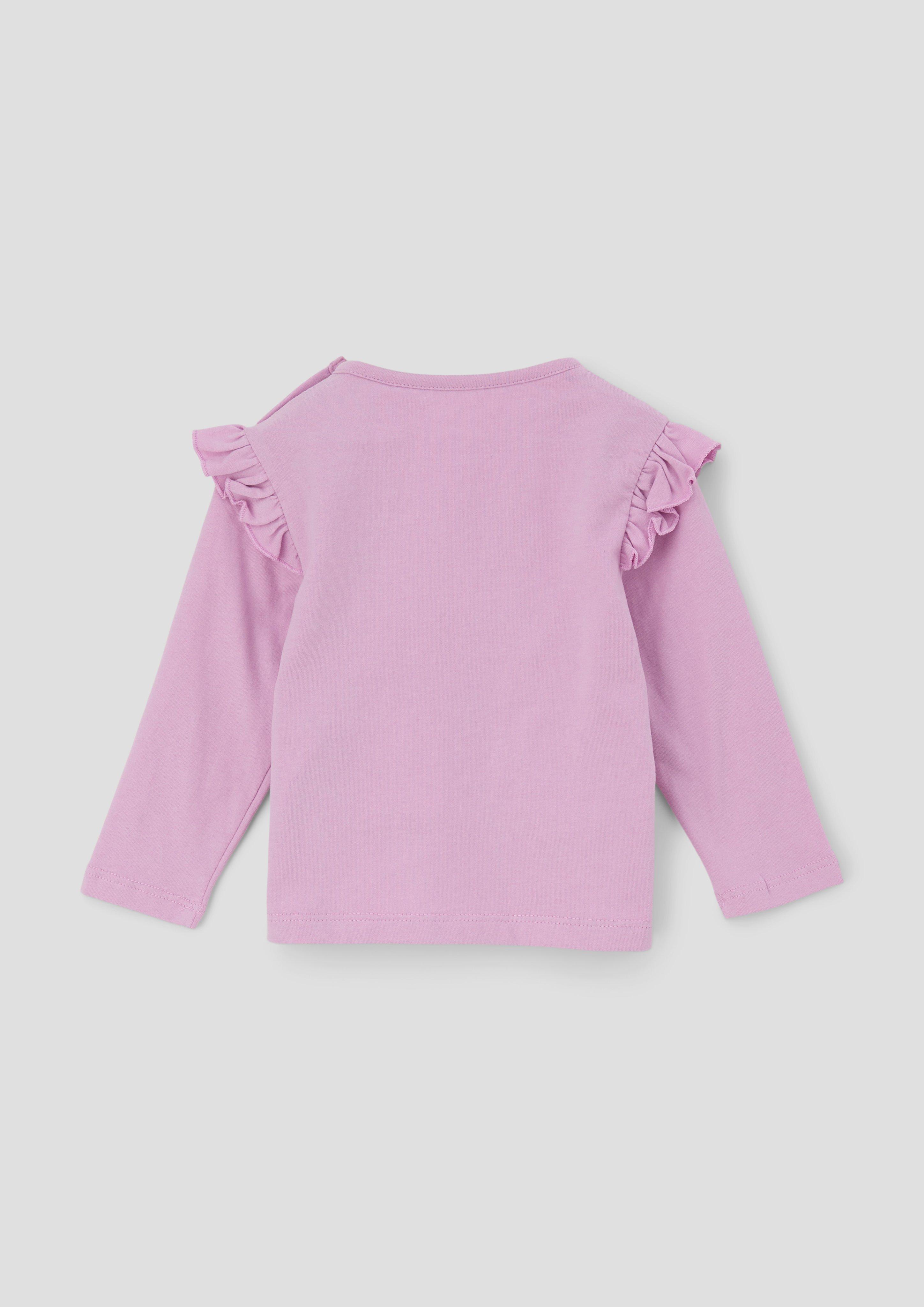 Longsleeve mit Rüschen  2134439-4443