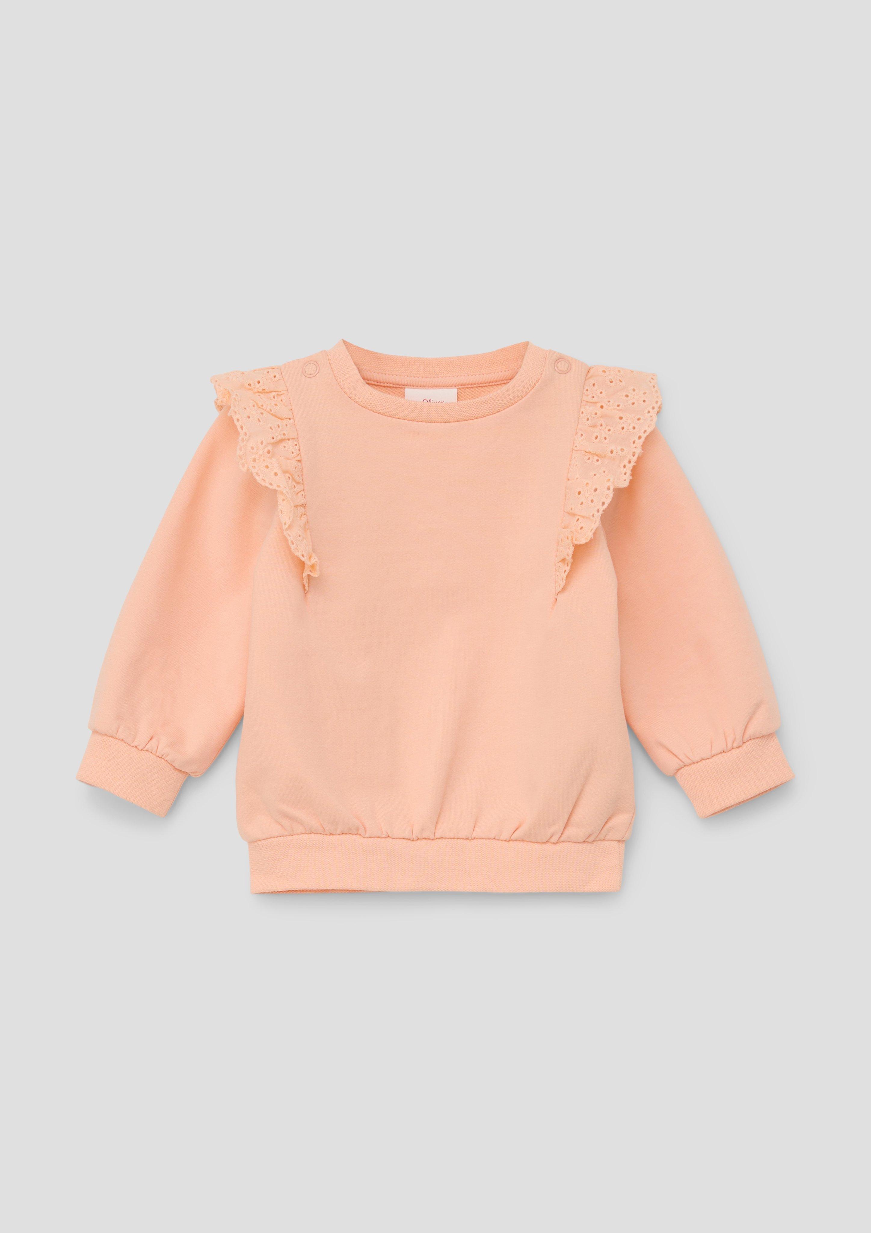 Sweatshirt mit Rüschen-Detail  2140162-2018