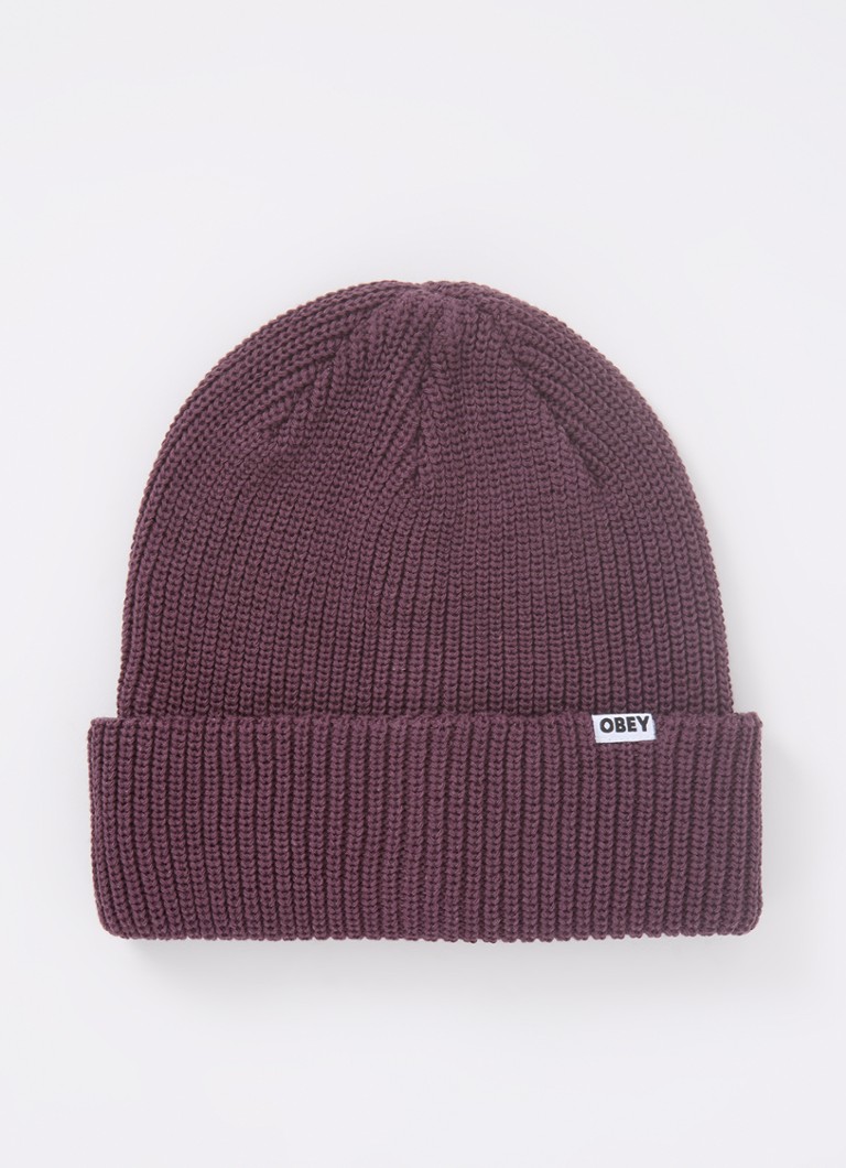 Czapka z bawełny organicznej Obey Bold