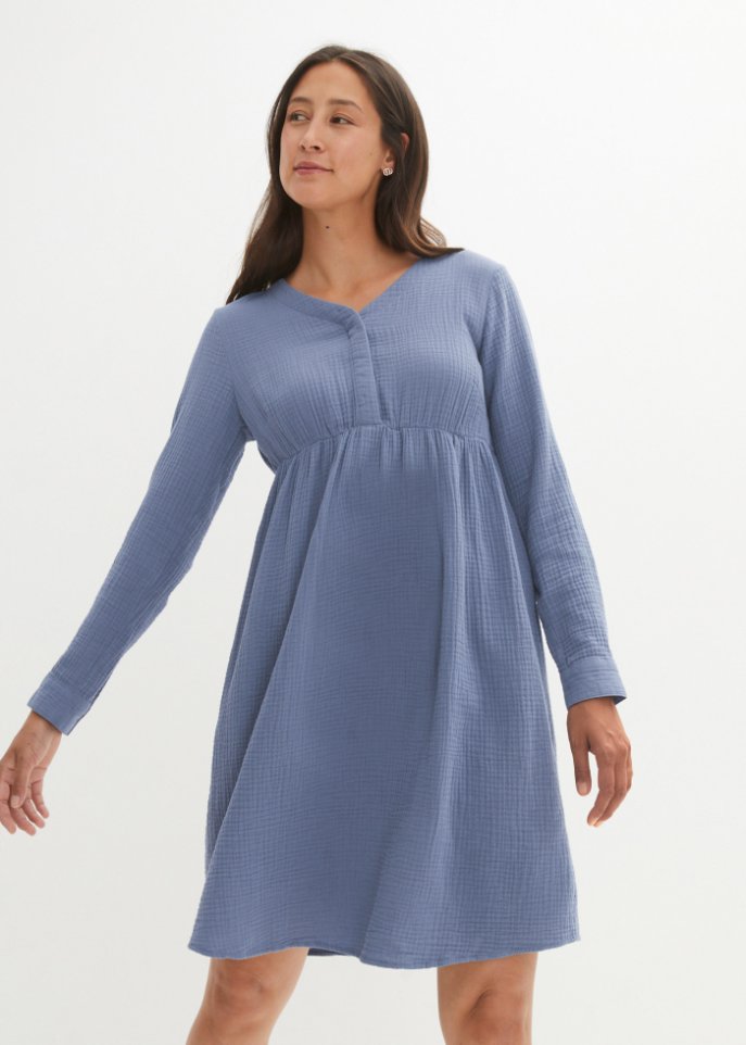 Umstands / Stillkleid Musselin
