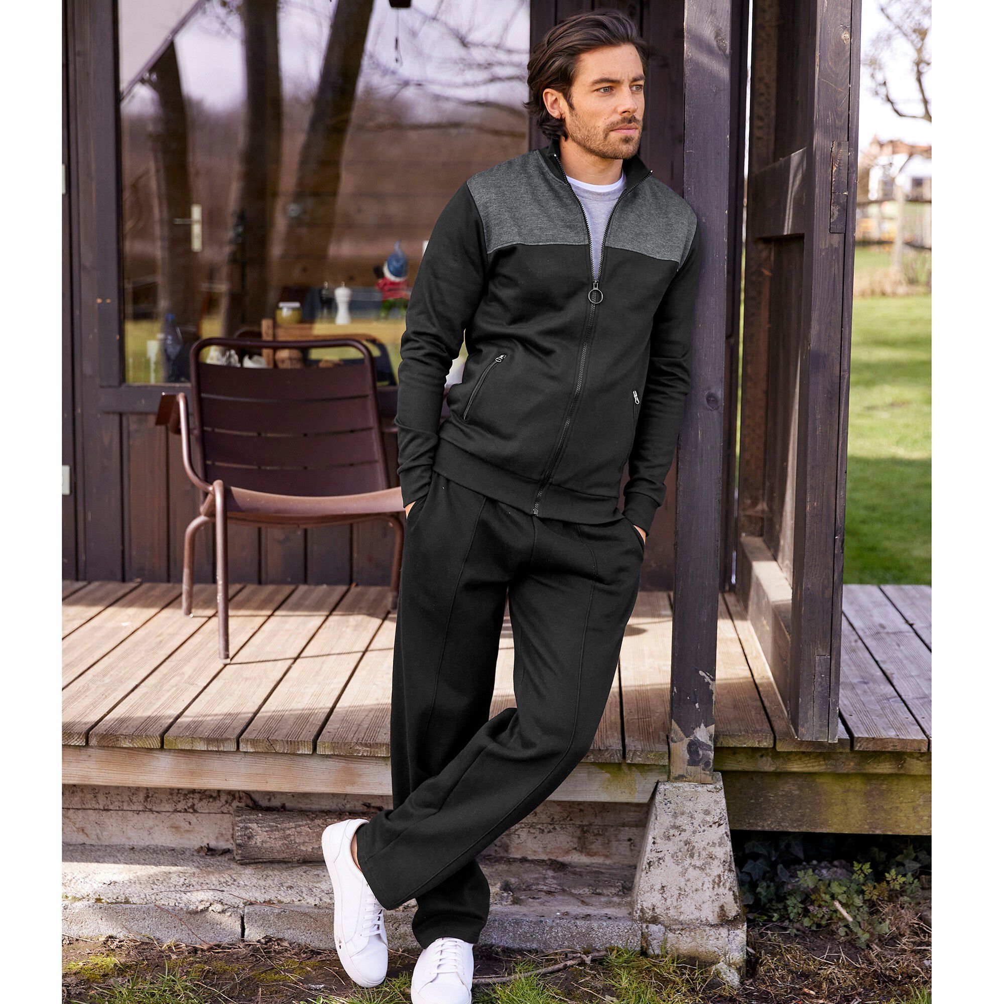 Veste molleton zippée