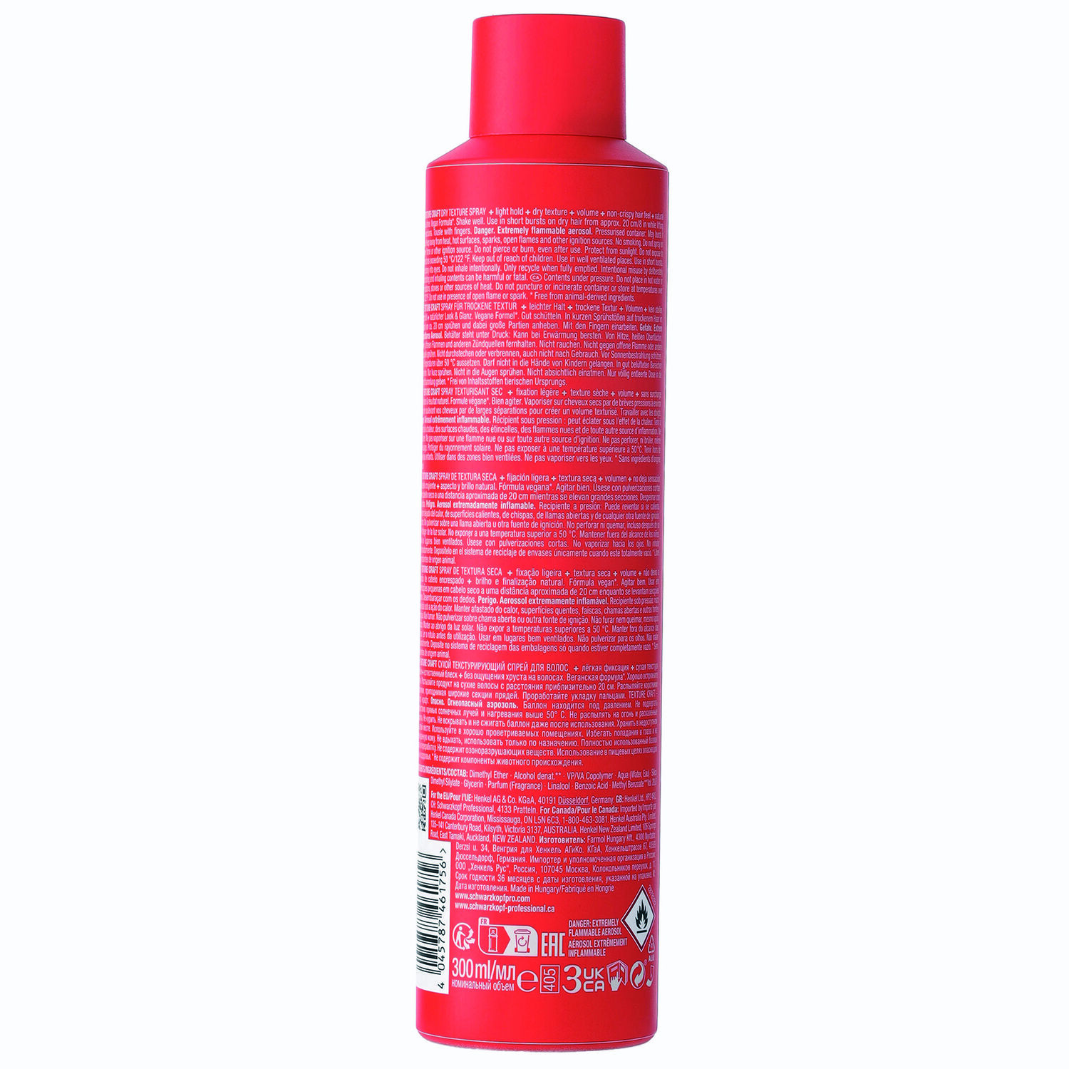 Schwarzkopf Professional Osis+ Texture Craft Spray Texturisant Sec