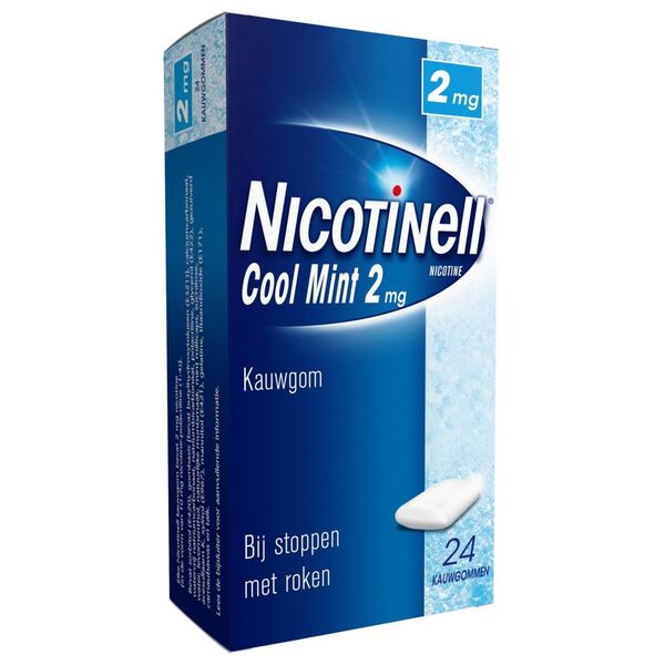 Nicotinell Cool Mint 2 mg ienlääke - 24 kpl