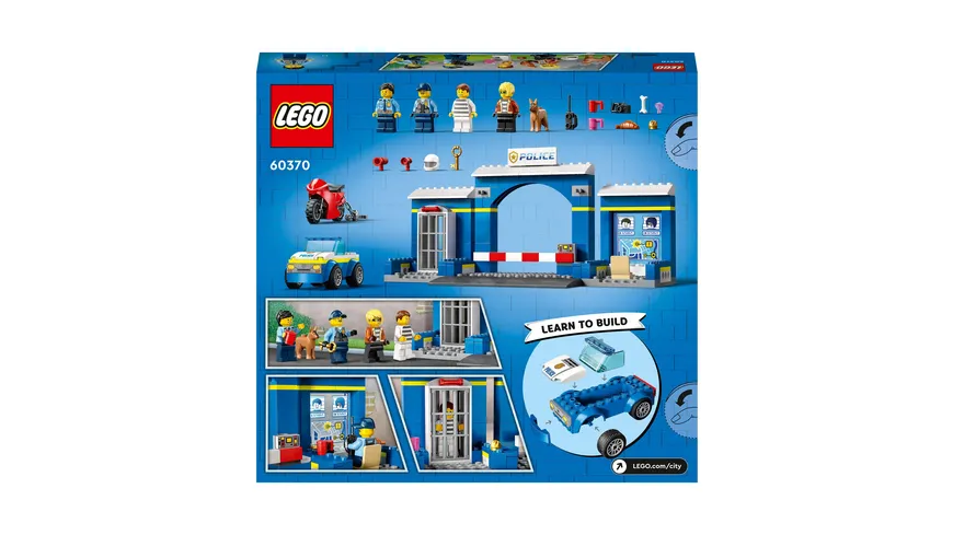 LEGO City 60370 Ausbruch aus der Polizeistation