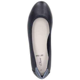 s.Oliver Ballerina in blau