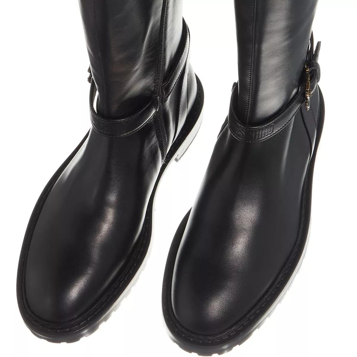 MOSCHINO Stiefeletten schwarz Stiefel