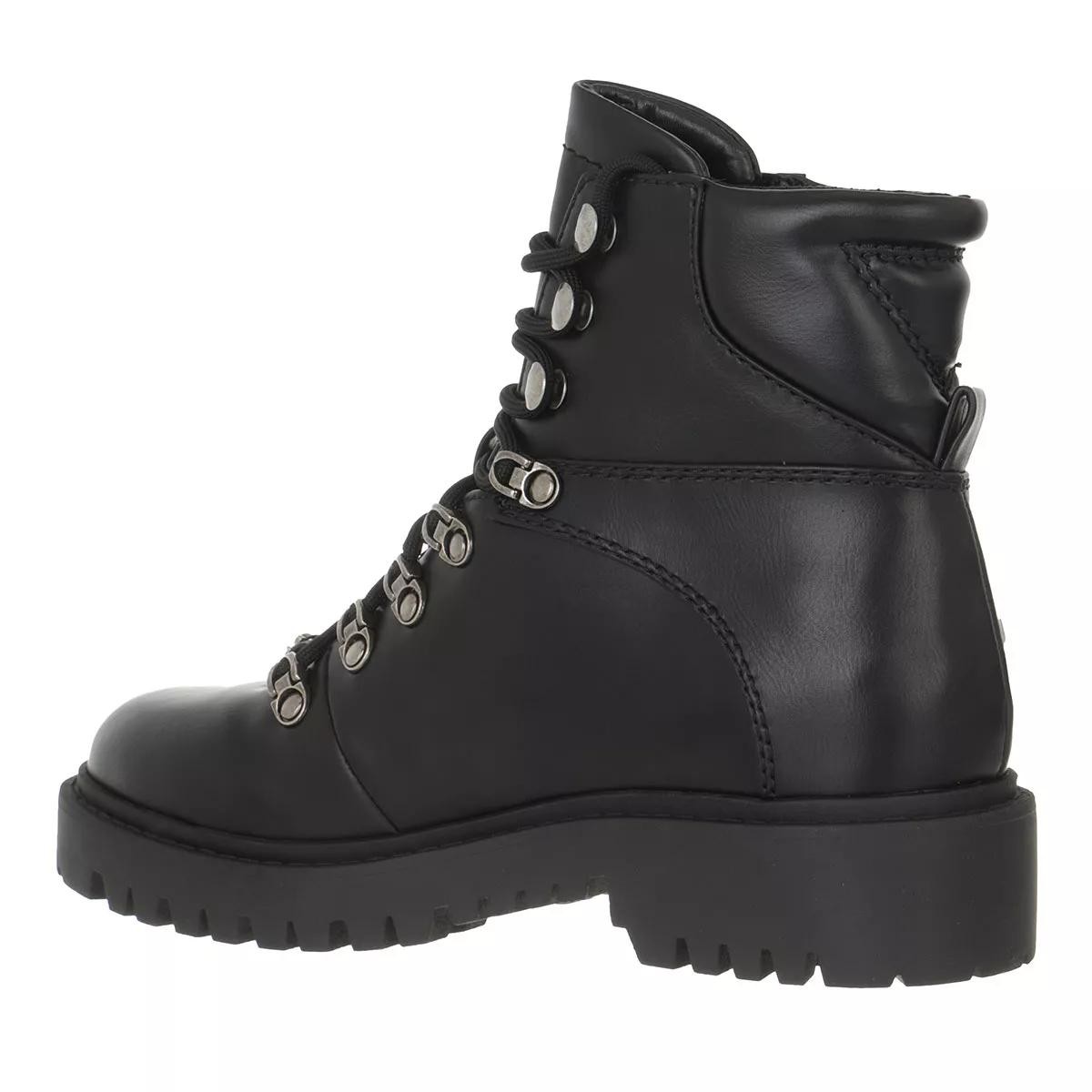 GUESS Stiefeletten schwarz Schnürstiefel