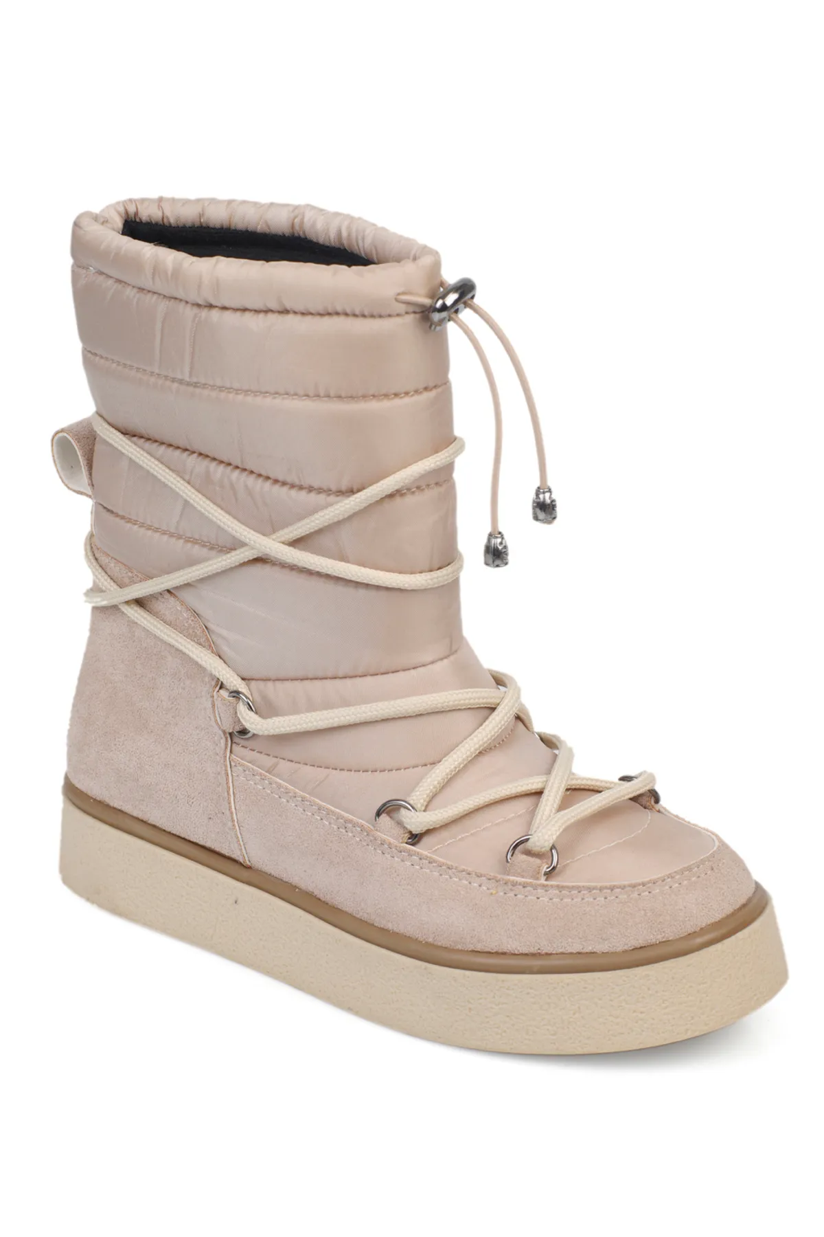 Capone Outfitters  Fallschirmspringer-Schneestiefel für Damen mit runder Zehenpartie