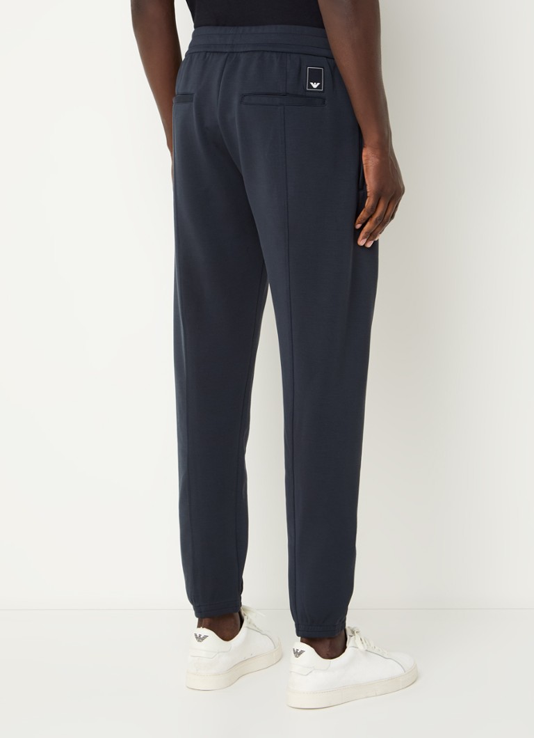 Pantaloni de trening slim fit cu buzunare cu fermoar de la Emporio Armani