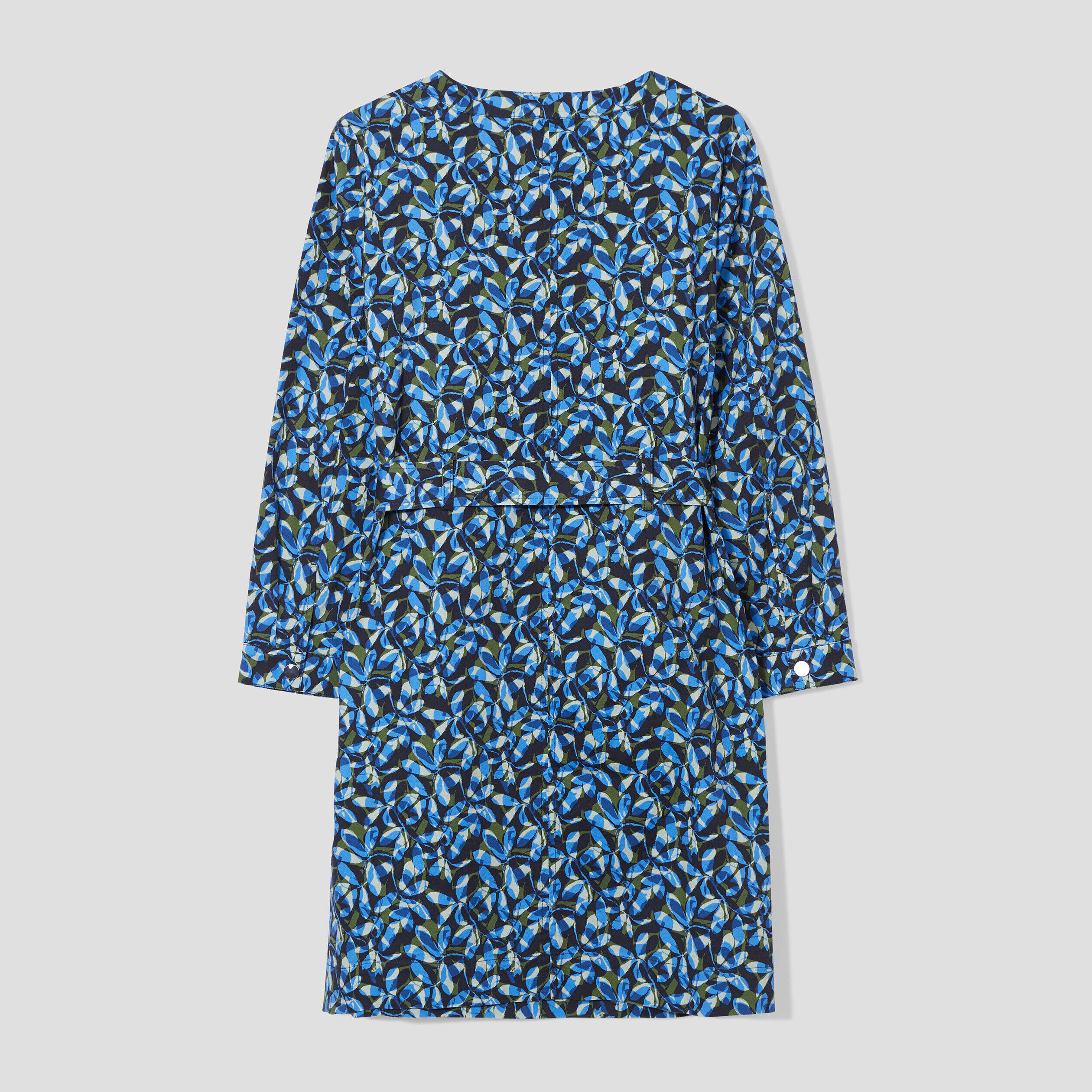 Robe droite ceinturée vert kaki femme | Cache Cache