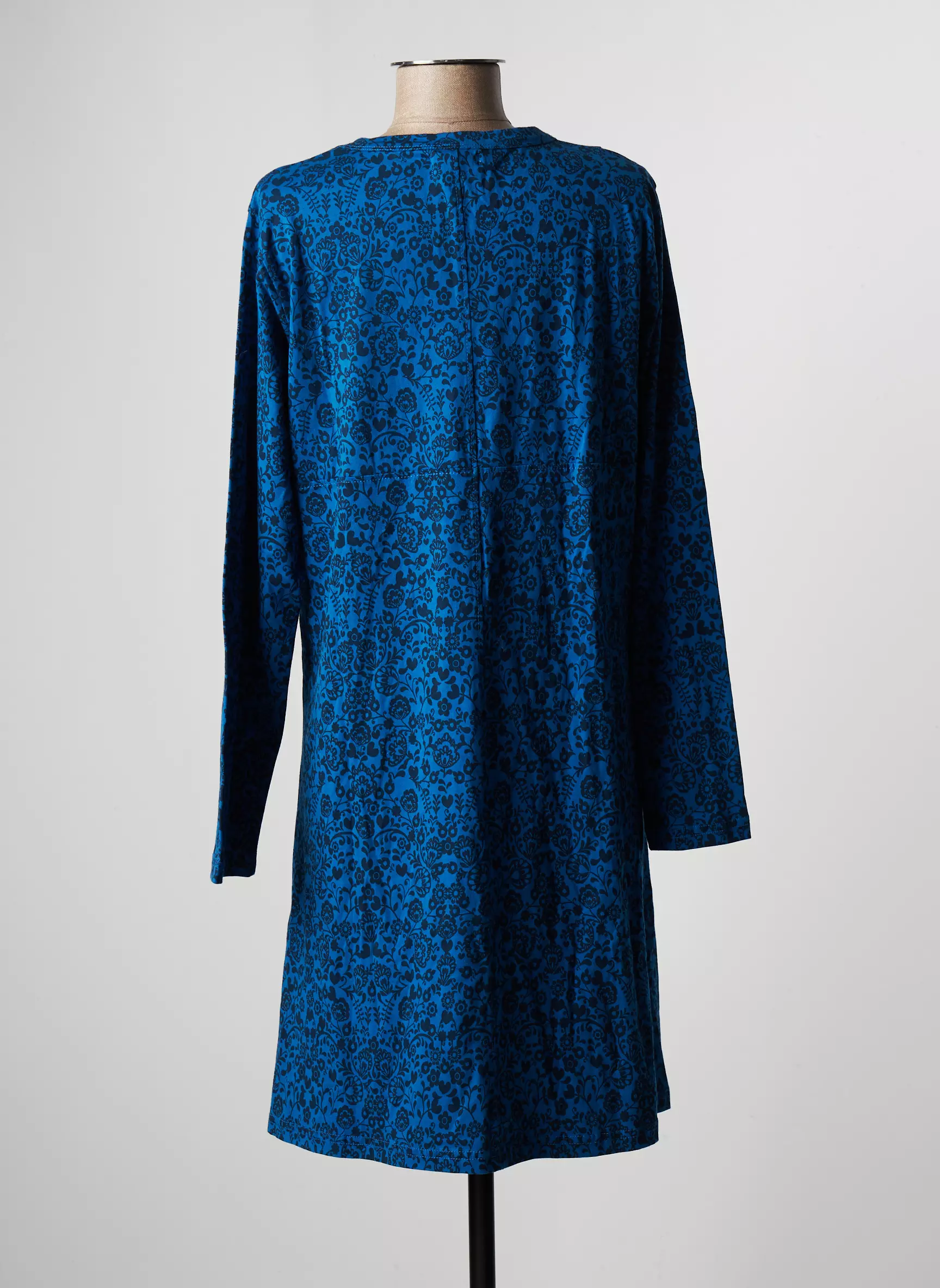 Agathe   Louise Robes Mi Longues Femme couleur bleu