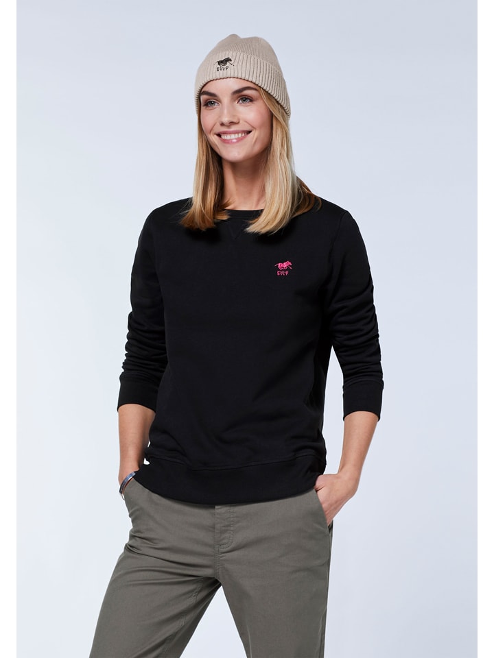 Polo Sylt Sweatshirt in Schwarz günstig kaufen