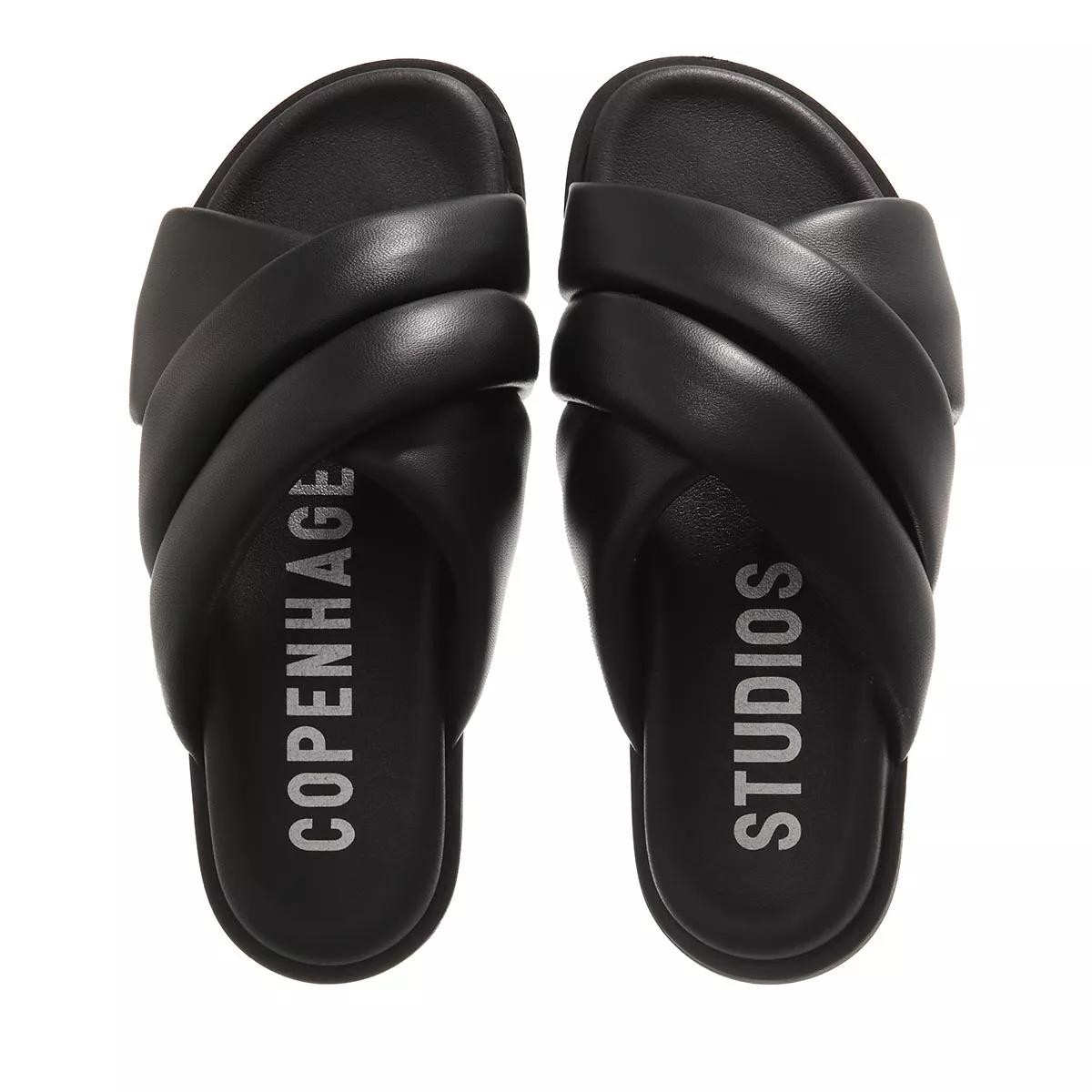 COPENHAGEN Klassische Sandalen schwarz CPH726 Sandale