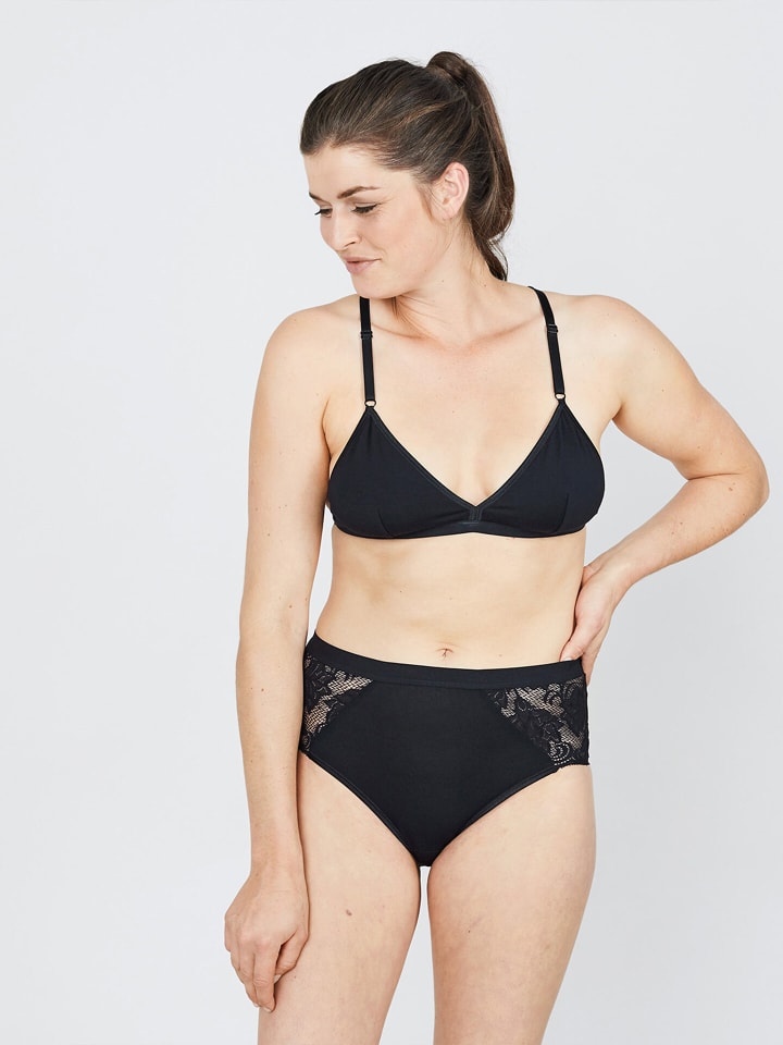 Erlich Textil  Soft-BH MATHILDA in schwarz günstig kaufen