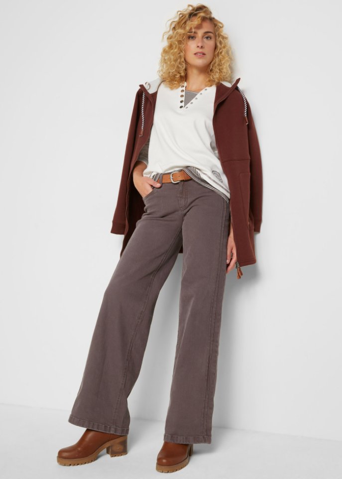 Stretch-Jeans, Wide