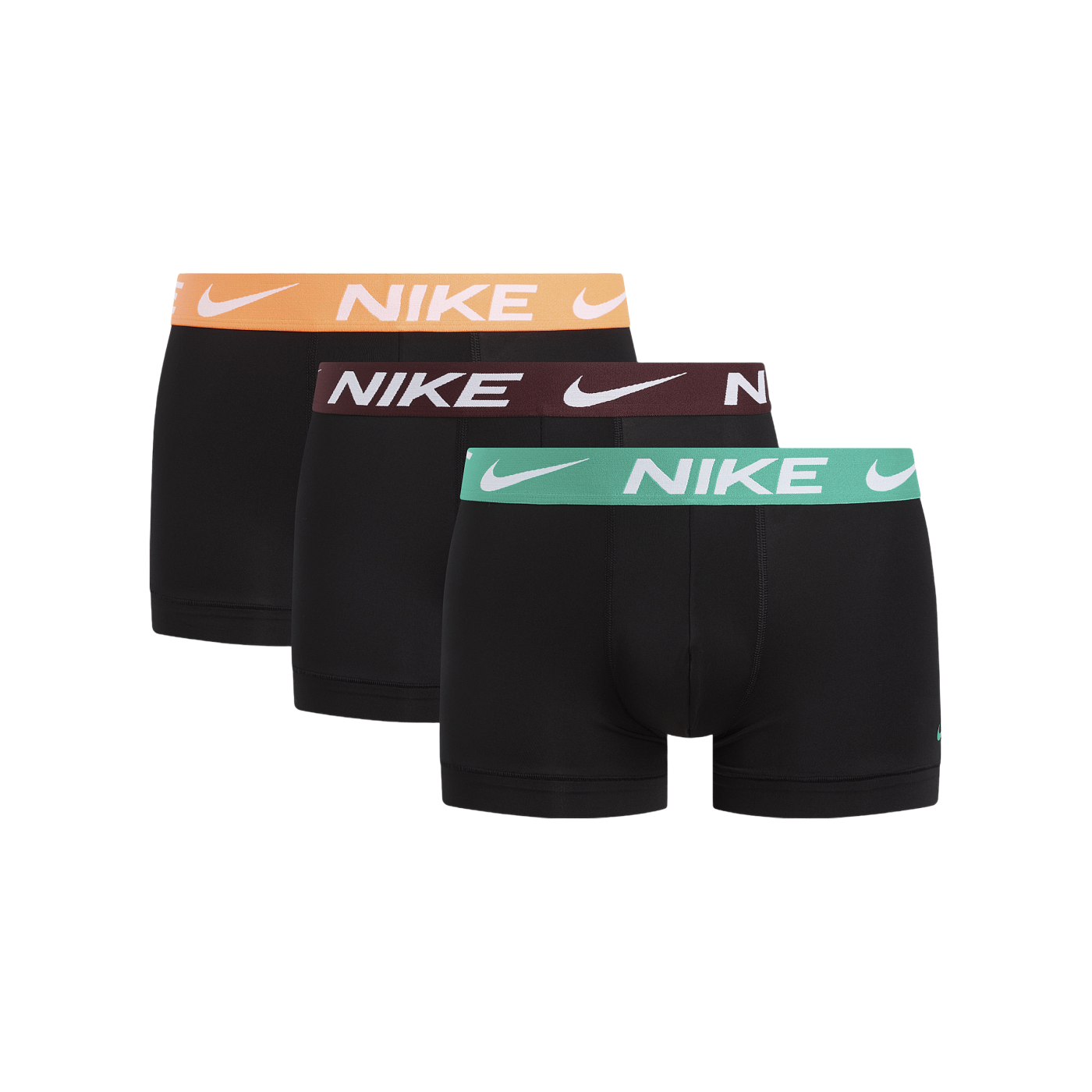 Nike Trunk 3er Pack Boxershort Schwarz FEWM
