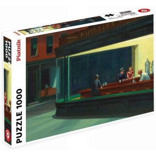 Puzzle - Hopper, Nachtschwärmer (1000 Teile)