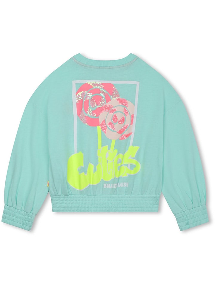 Billieblush Sweatshirt in Hellblau günstig kaufen
