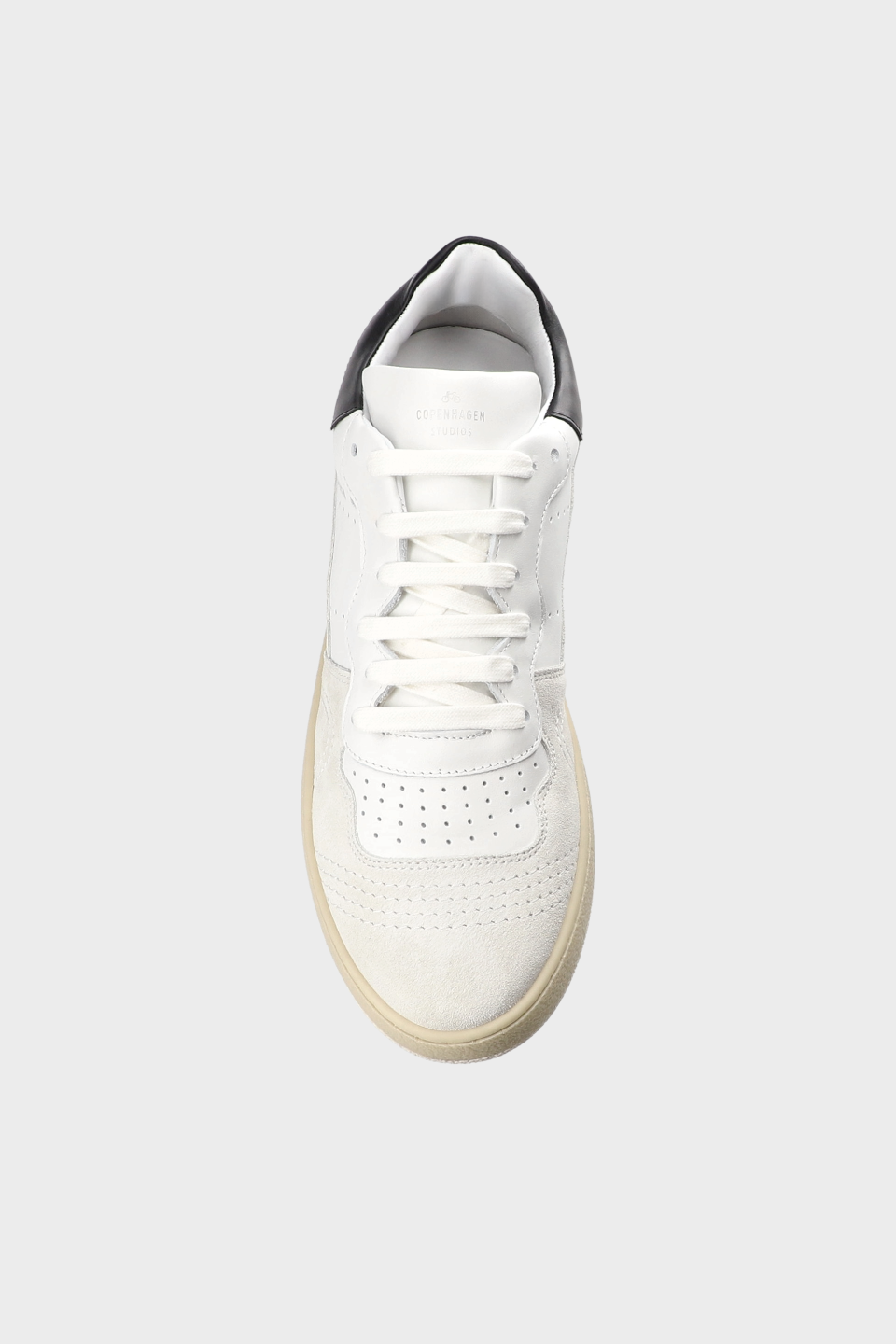 CPH461M leather mix white/black
