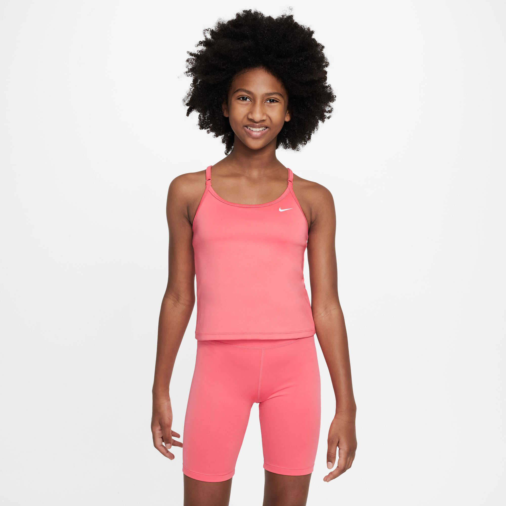 Dri-Fit Big Kids Tank Sport-BH Mädchen - Koralle
