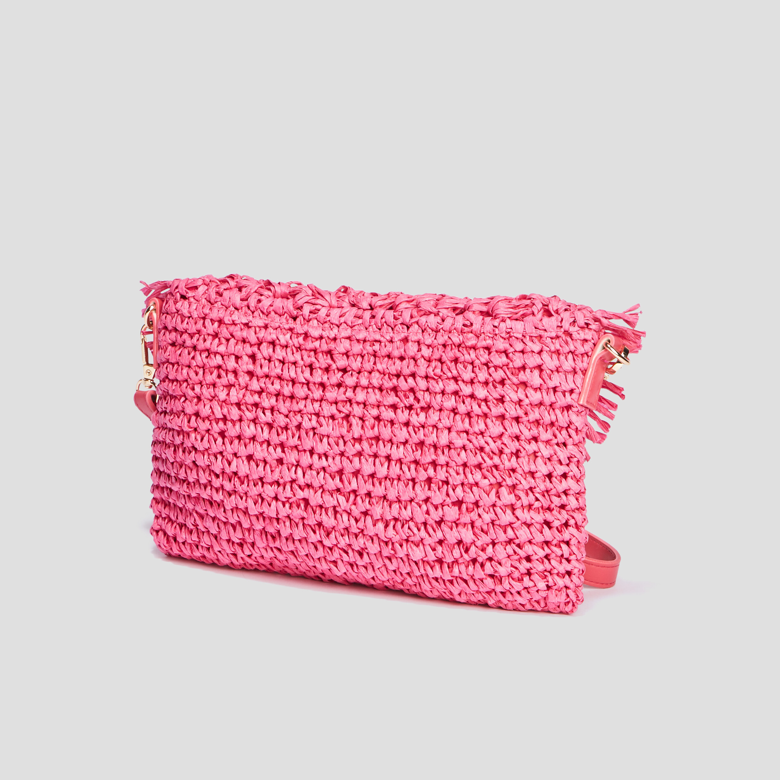 Sac rectangulaire rose fushia femme | La Halle
