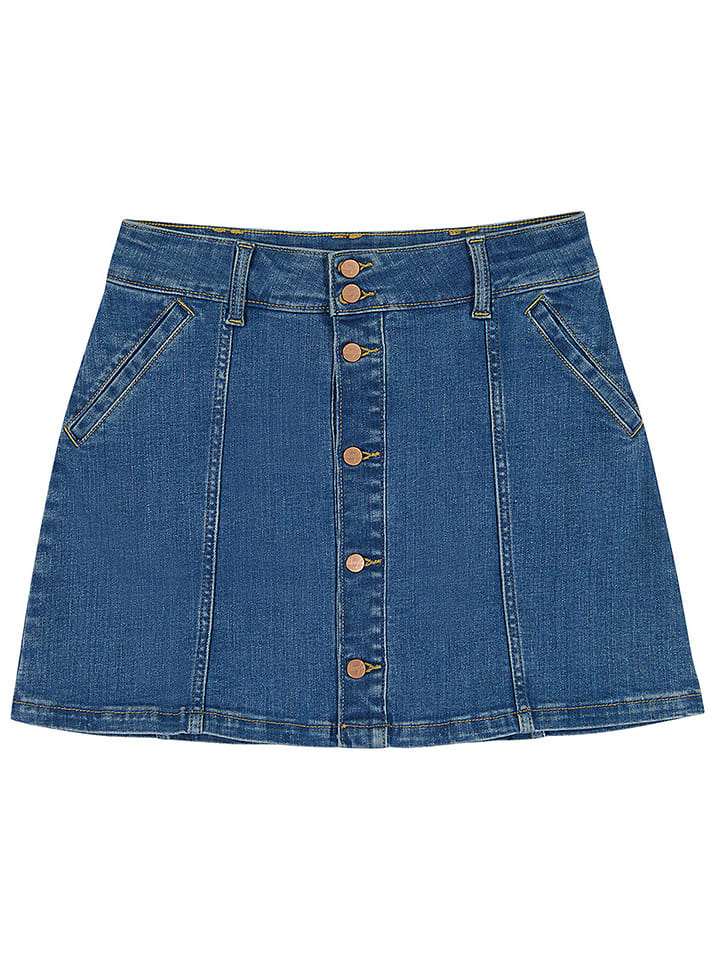 Wrangler Jeansrock in Blau günstig kaufen