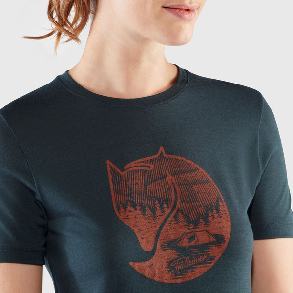 ABISKO WOOL FOX SS W Damen - Funktionsshirt