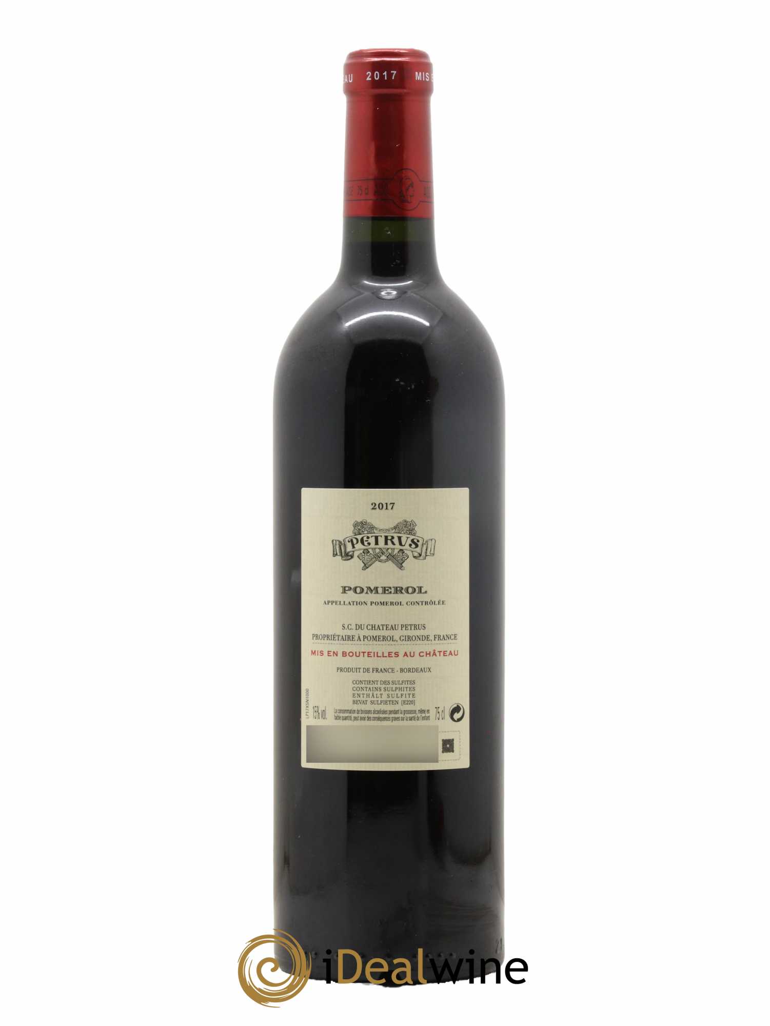 Petrus  2017 - Lot de 1 Bouteille