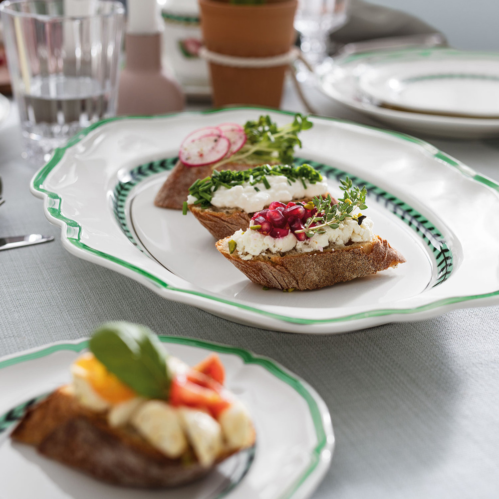 Villeroy & Boch Plat ovale French Garden Green Line vaisselle