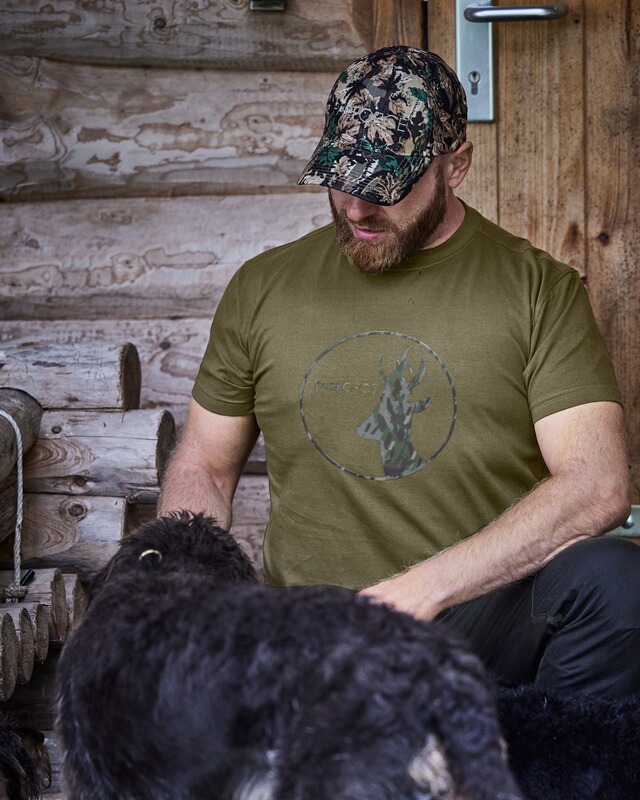 Parforce T-Shirts 2er-Pack Bock Camo